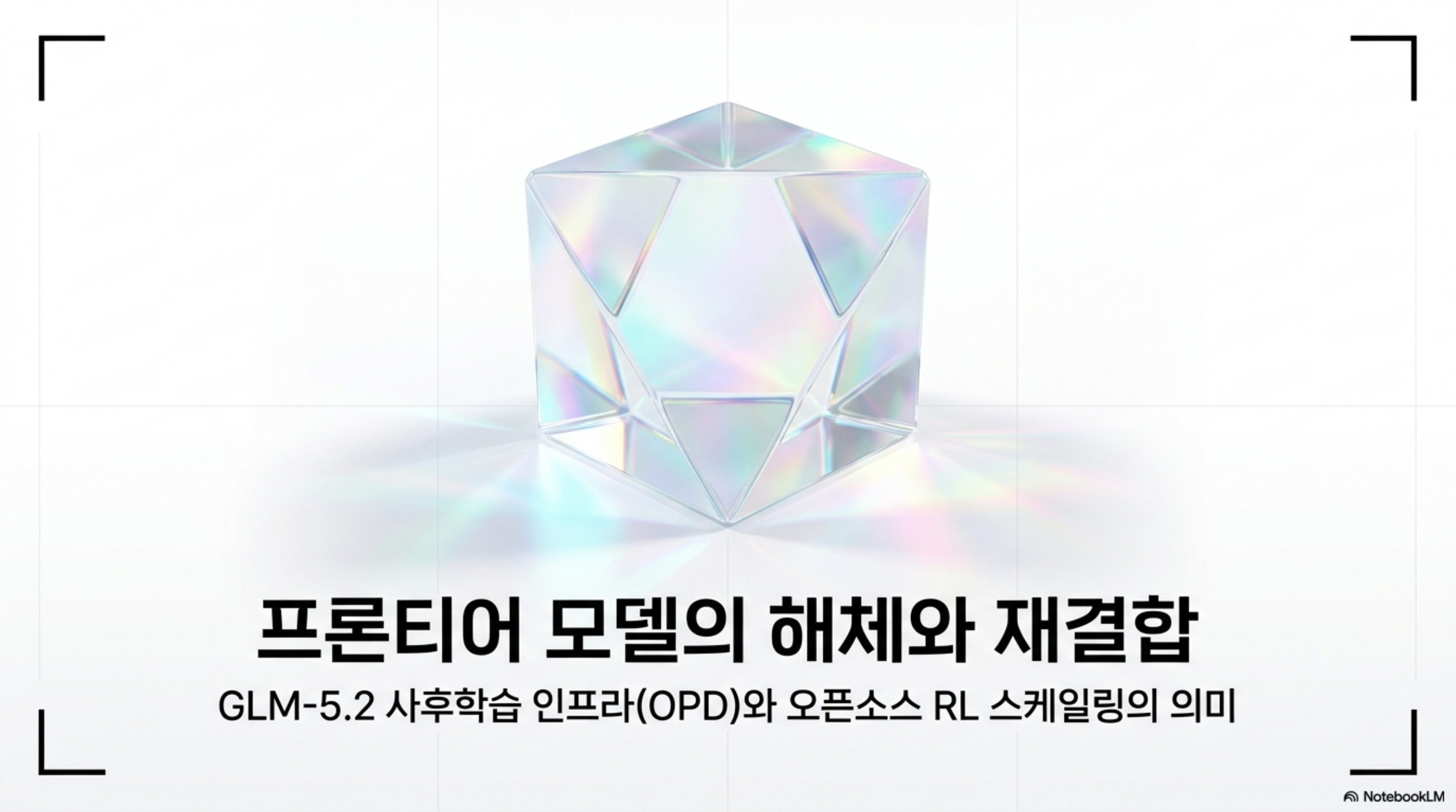 GLM-5.2 OPD 사후학습과 오픈 RL 스택 개요