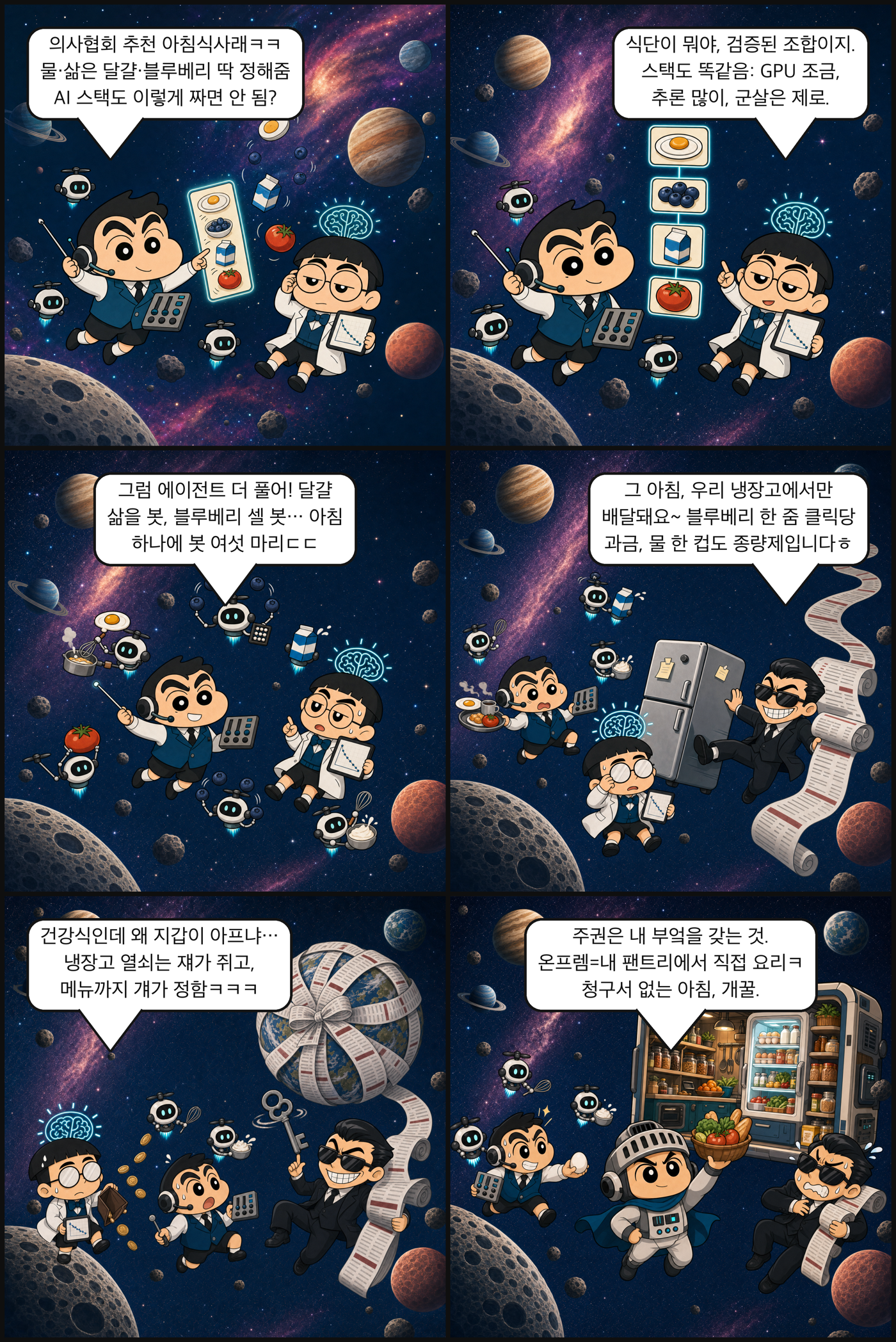 의사 추천 아침식사로 스택 짜기ㅋ